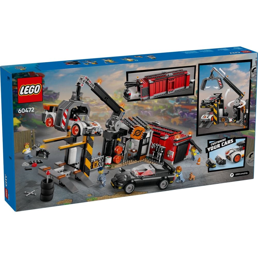 LEGO® City - Cimitir de masini vechi (60472)