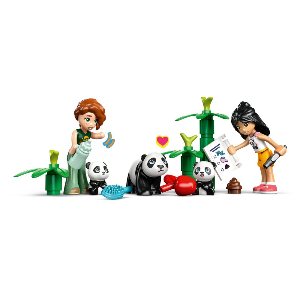LEGO® Friends - Ingrijirea animalelor de la refugiul pentru panda (42648)