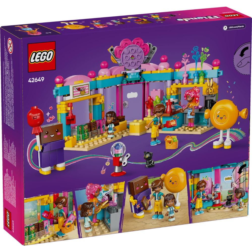 LEGO® Friends - Magazin de dulciuri din orasul Heartlake (42649