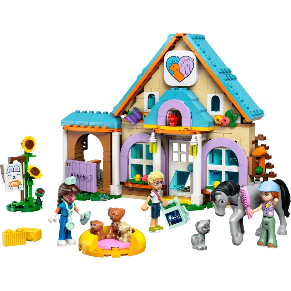 LEGO® Friends - Clinica veterinara pentru cai si animale de companie (42651)
