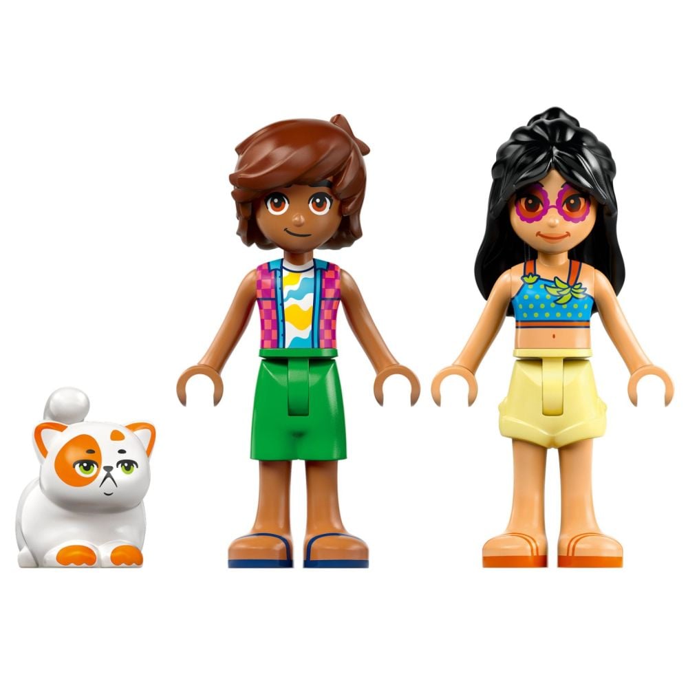 LEGO® Friends - Petrecere la piscina cu unicornul si flamingo (42658)