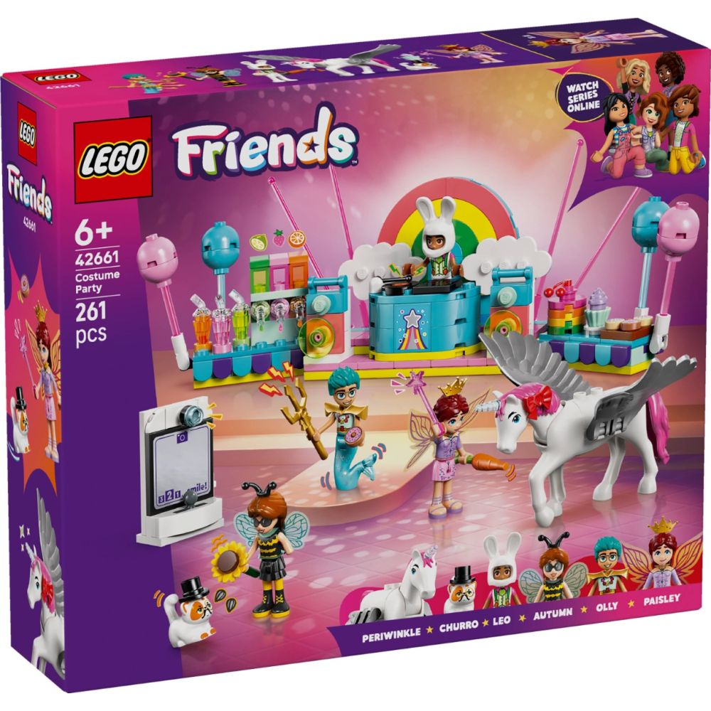 LEGO® Friends - Bal mascat cu unicornul si zana (42661) | Noriel