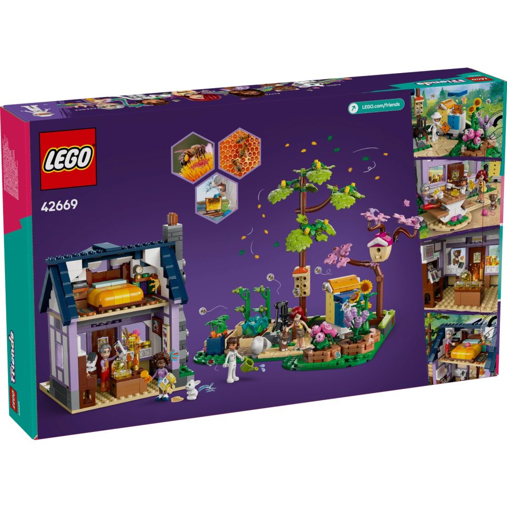 LEGO® Friends - Casa apicultorilor si gradina cu flori (42669