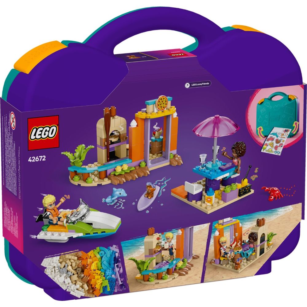 LEGO® Friends - Valiza creativa de plaja si calatorie (42672) | Noriel