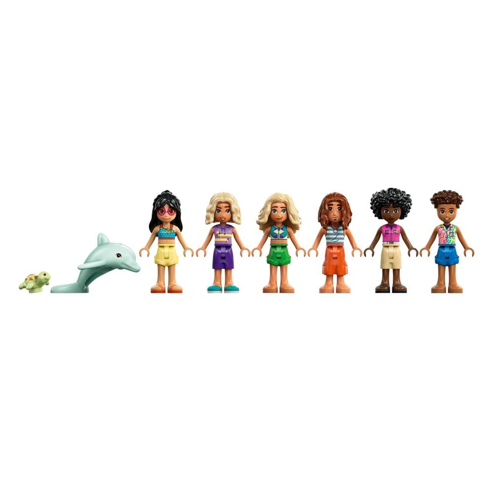 LEGO® Friends - Statiune de pe litoral pentru vacanta cu familia (42673)