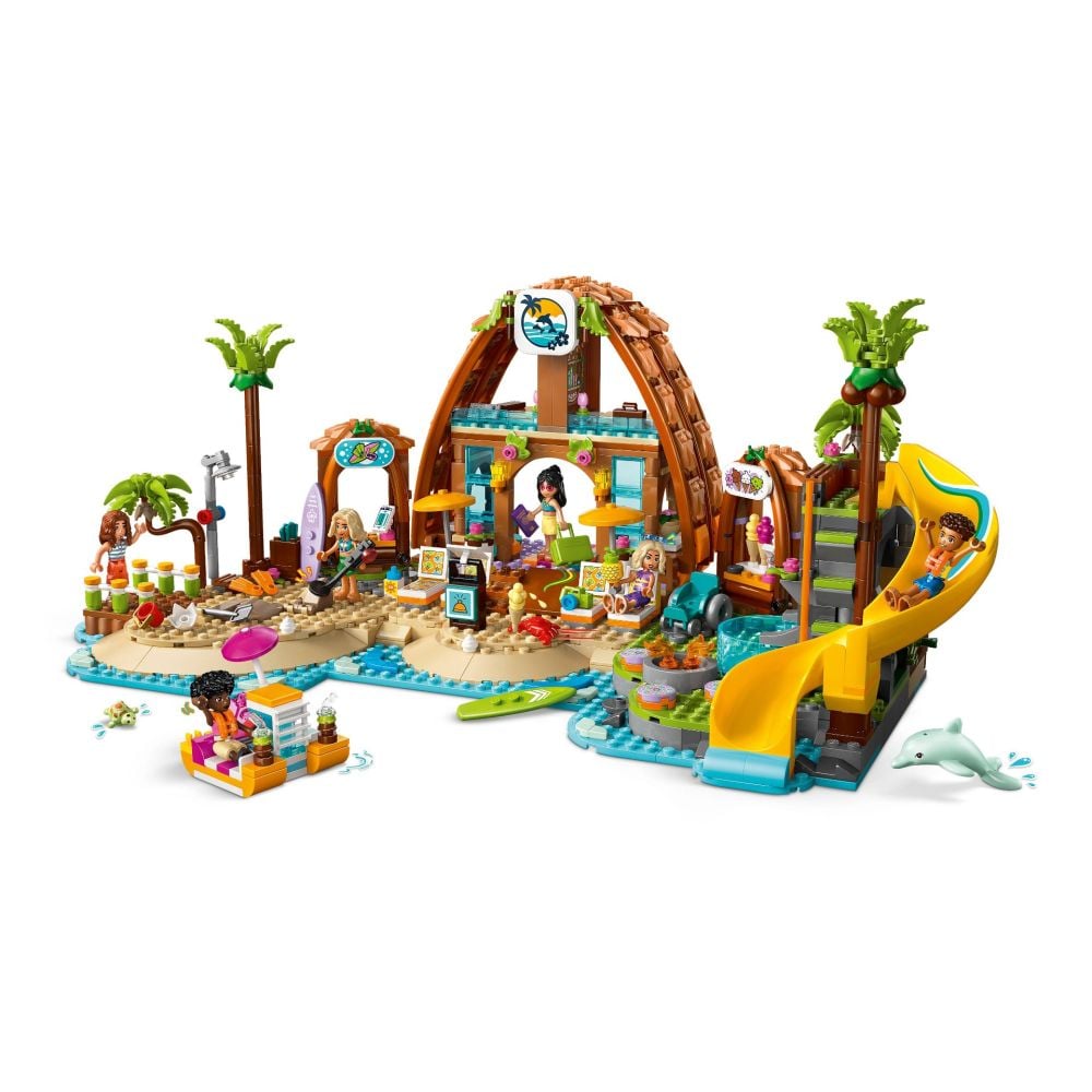 LEGO® Friends - Statiune de pe litoral pentru vacanta cu familia (42673)