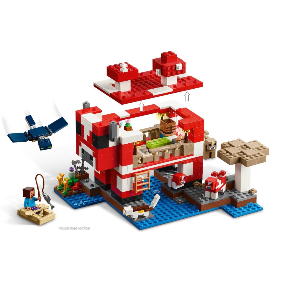 LEGO® Minecraft - Casa Ciuper-vaca (21270)