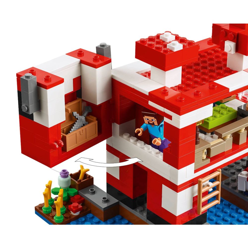 LEGO® Minecraft - Casa Ciuper-vaca (21270)