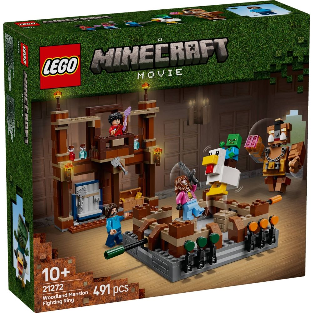 LEGO® Minecraft - Ring de lupta la conacul din padure (21272)