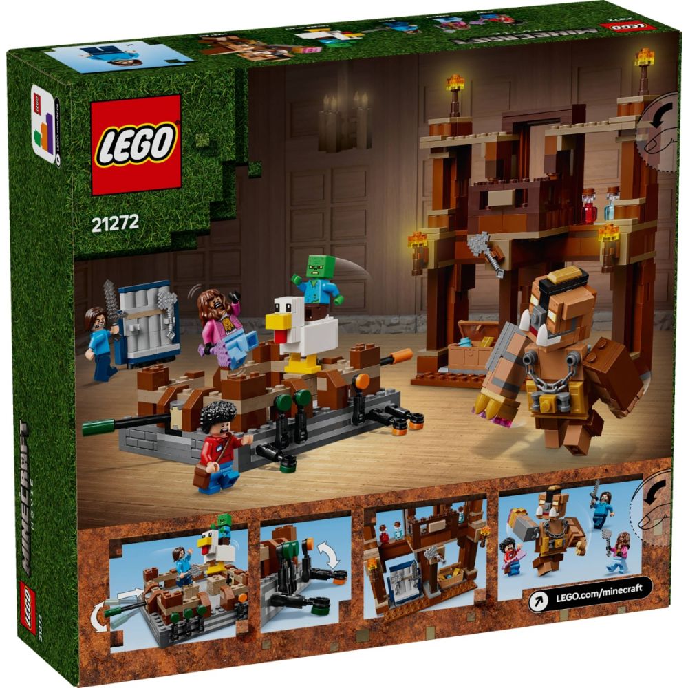 LEGO® Minecraft - Ring de lupta la conacul din padure (21272)