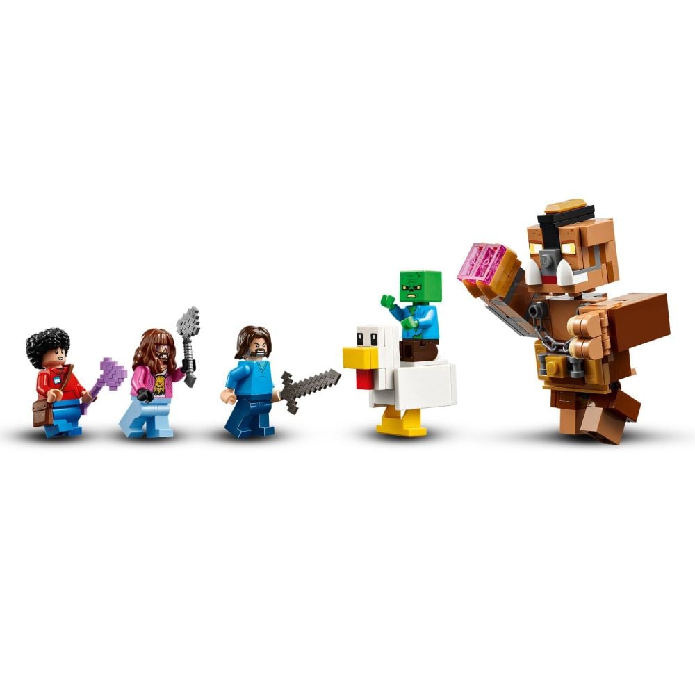 LEGO® Minecraft - Ring de lupta la conacul din padure (21272)