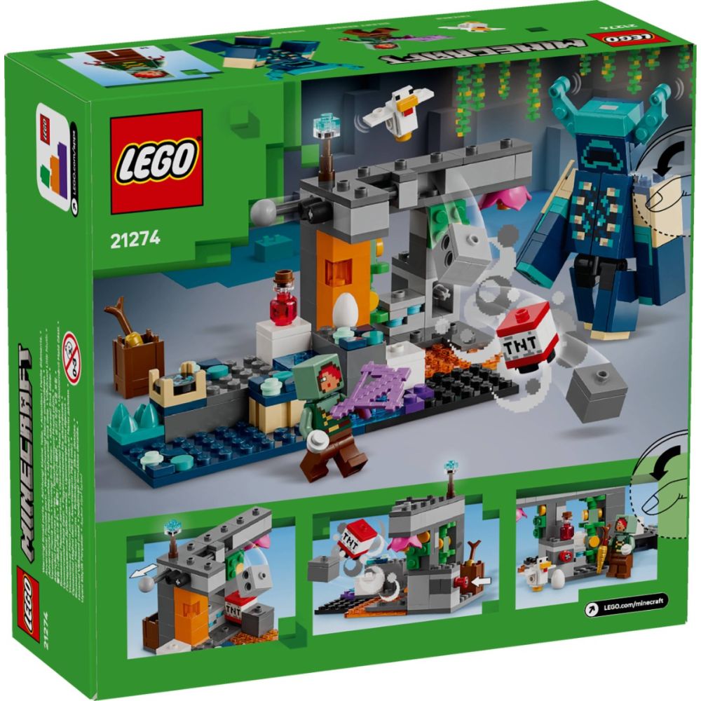 LEGO® Minecraft - Intalnirea cu Temnicerul (21274)