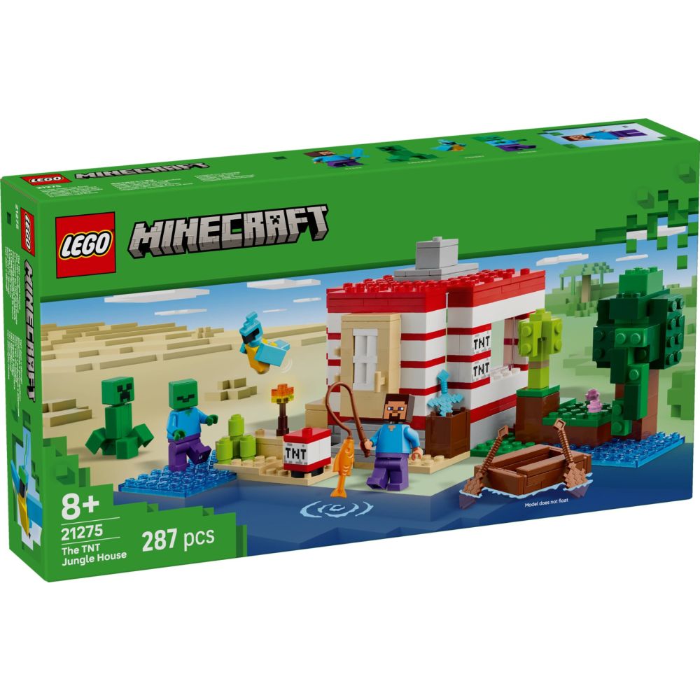 LEGO® Minecraft - Casa TNT din jungla (21275) | Noriel