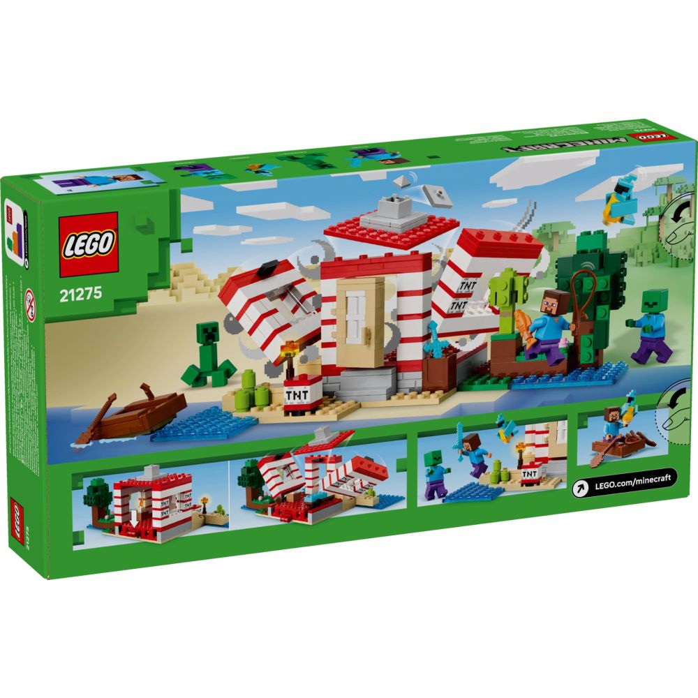 LEGO® Minecraft - Casa TNT din jungla (21275)