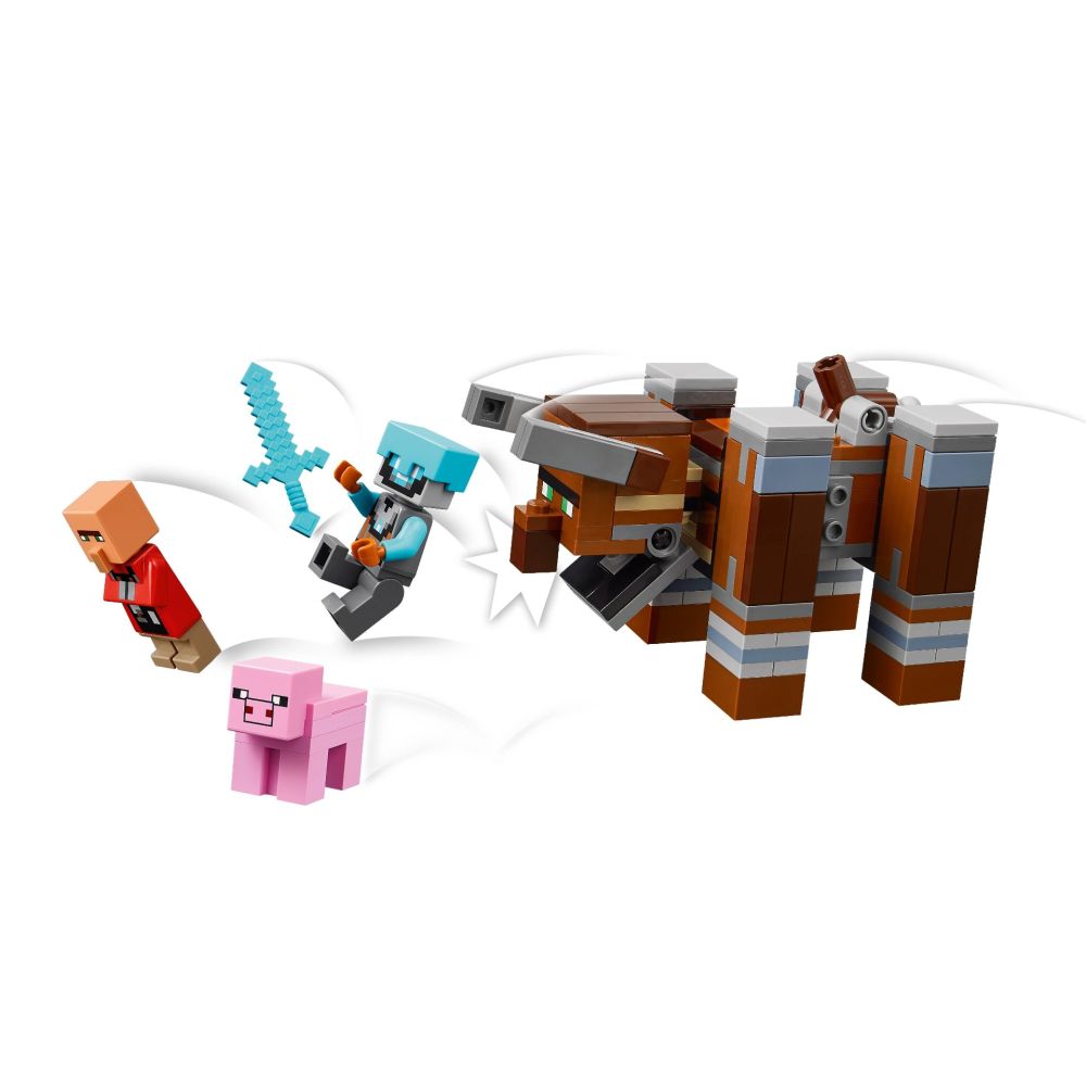 LEGO® Minecraft - Avanpostul Jefuitorului si Distrugator (21278)