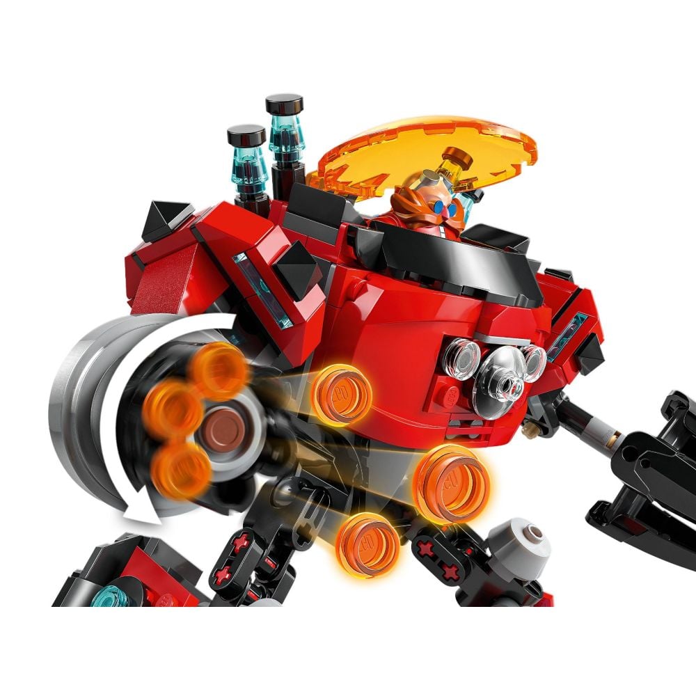 LEGO® Sonic - Knuckles vs. Dr. Eggman si robotul Egg Crusher (77005)