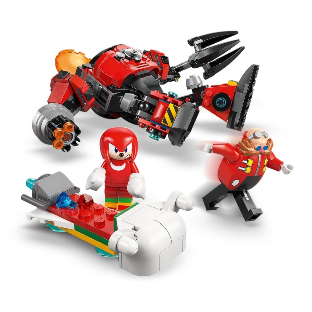 LEGO® Sonic - Knuckles vs. Dr. Eggman si robotul Egg Crusher (77005)