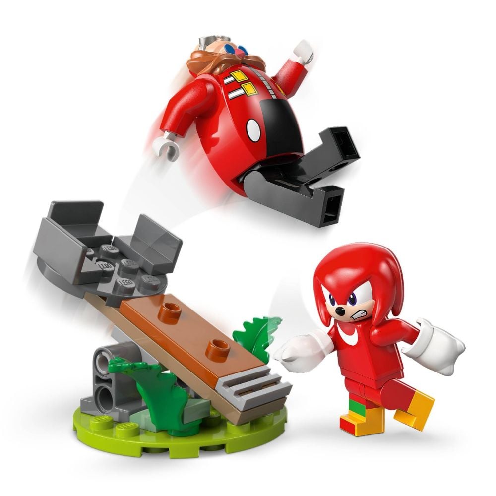 LEGO® Sonic - Knuckles vs. Dr. Eggman si robotul Egg Crusher (77005)