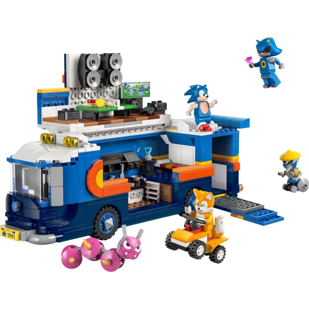 LEGO® Sonic - Camionul de comanda al echipei Sonic (77006)
