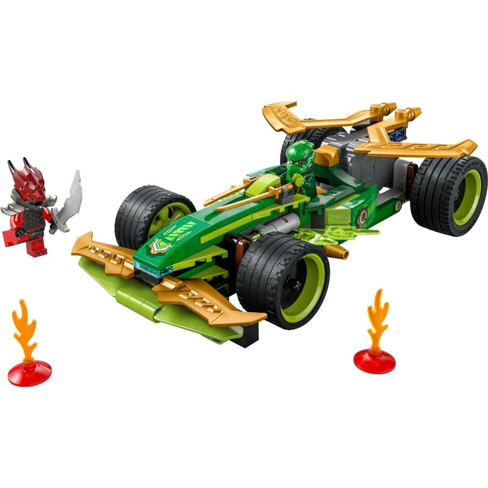 LEGO® Ninjago - Masina de curse cu motor cu arc a lui Lloyd (71828)