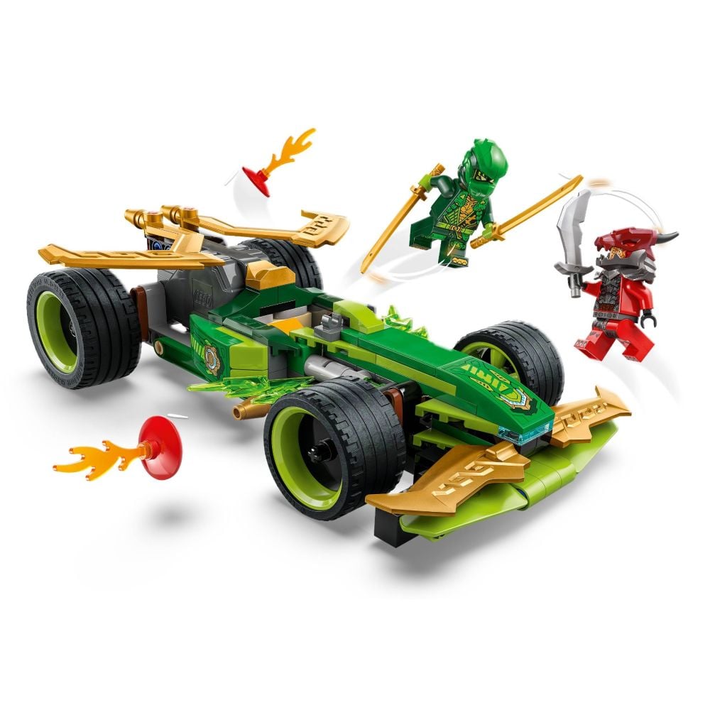LEGO® Ninjago - Masina de curse cu motor cu arc a lui Lloyd (71828