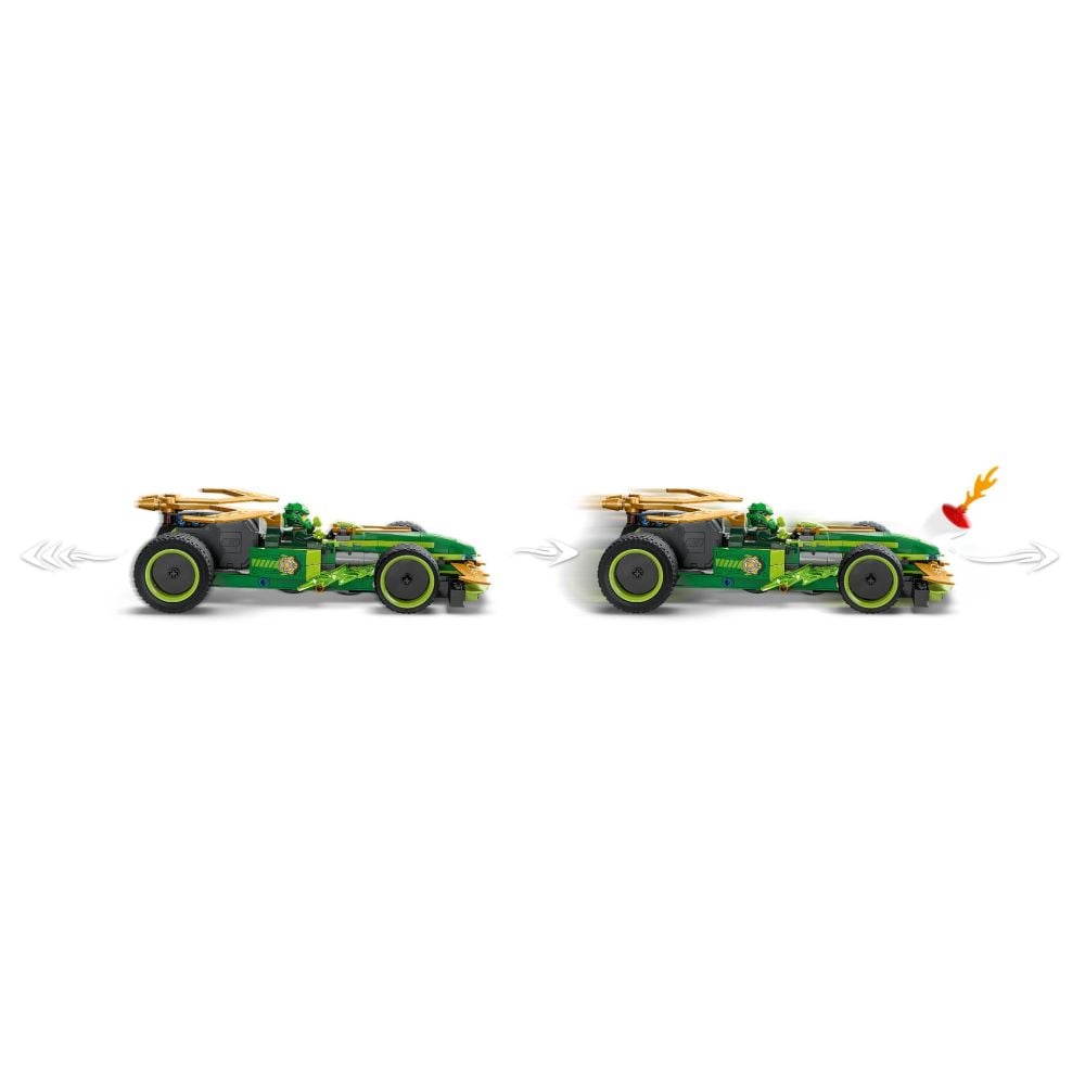 LEGO® Ninjago - Masina de curse cu motor cu arc a lui Lloyd (71828