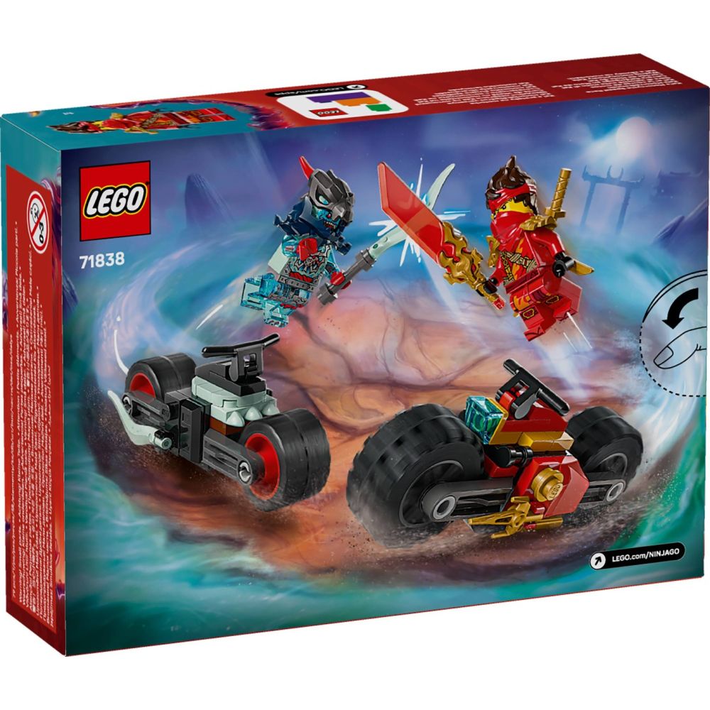 LEGO® Ninjago - Cursa de viteza cu cotocicleta lui Kai (71838