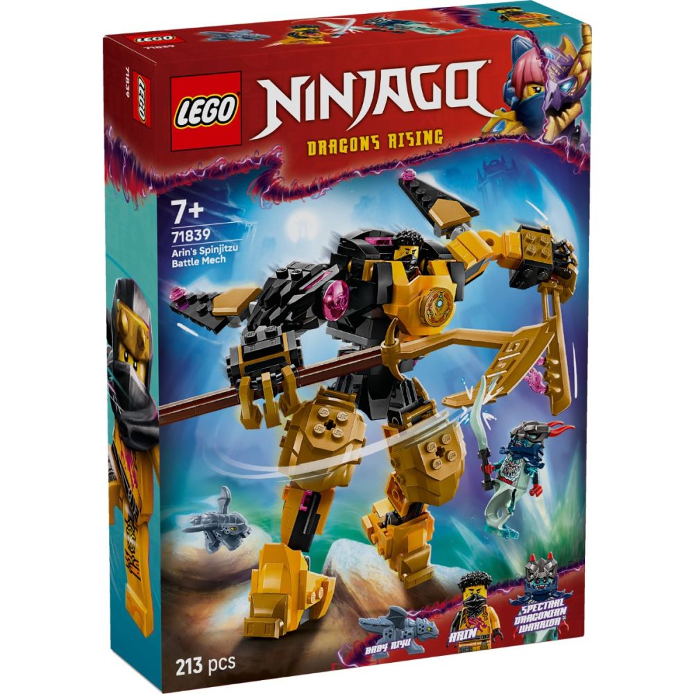 【rinrinringo様】 LEGO® Ninjago - Robotul de lupta Spinjitzu al lui Arin (71839