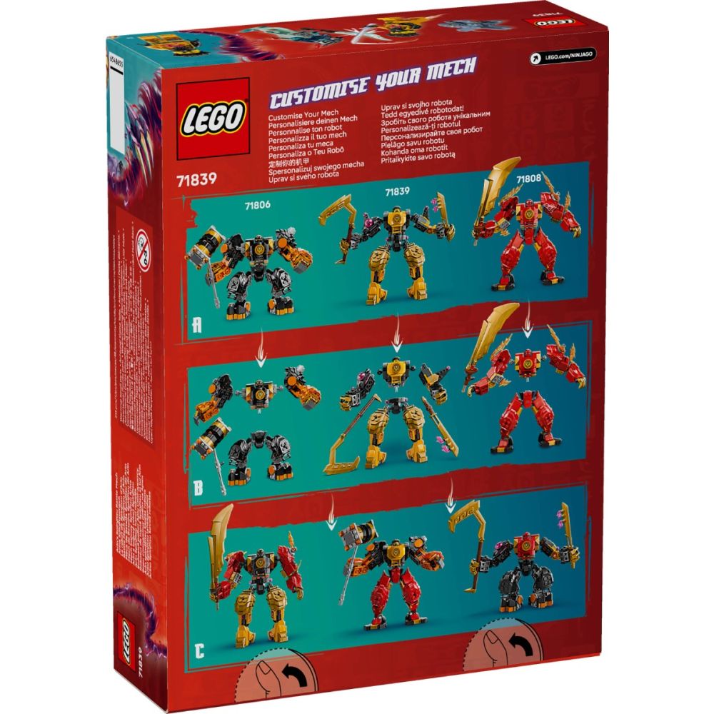 【rinrinringo様】 LEGO® Ninjago - Robotul de lupta Spinjitzu al lui Arin (71839