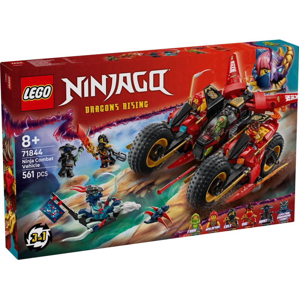 LEGO® Ninjago - Vehicul de lupta ninja (71844) | Noriel