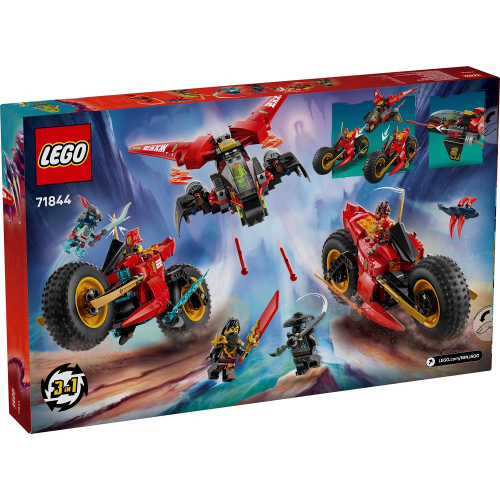 LEGO® Ninjago - Vehicul de lupta ninja (71844) | Noriel
