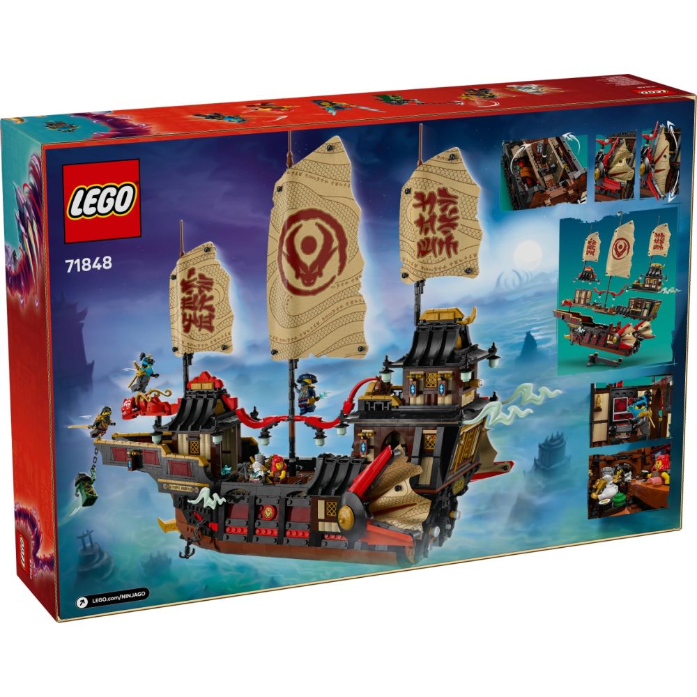 LEGO® Ninjago - Nava Bounty a Templului (71848)