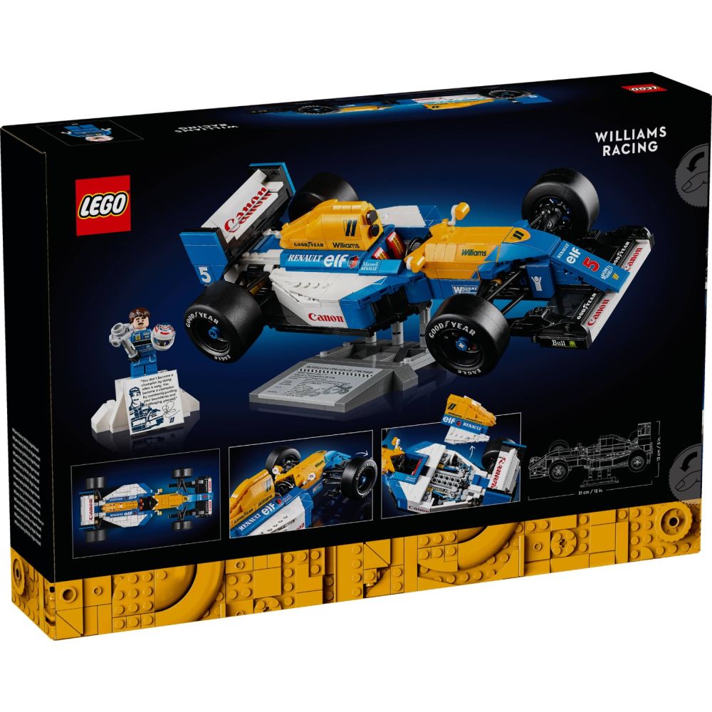 LEGO® Icons - Williams Racing FW14B si Nigel Mansell (10353)
