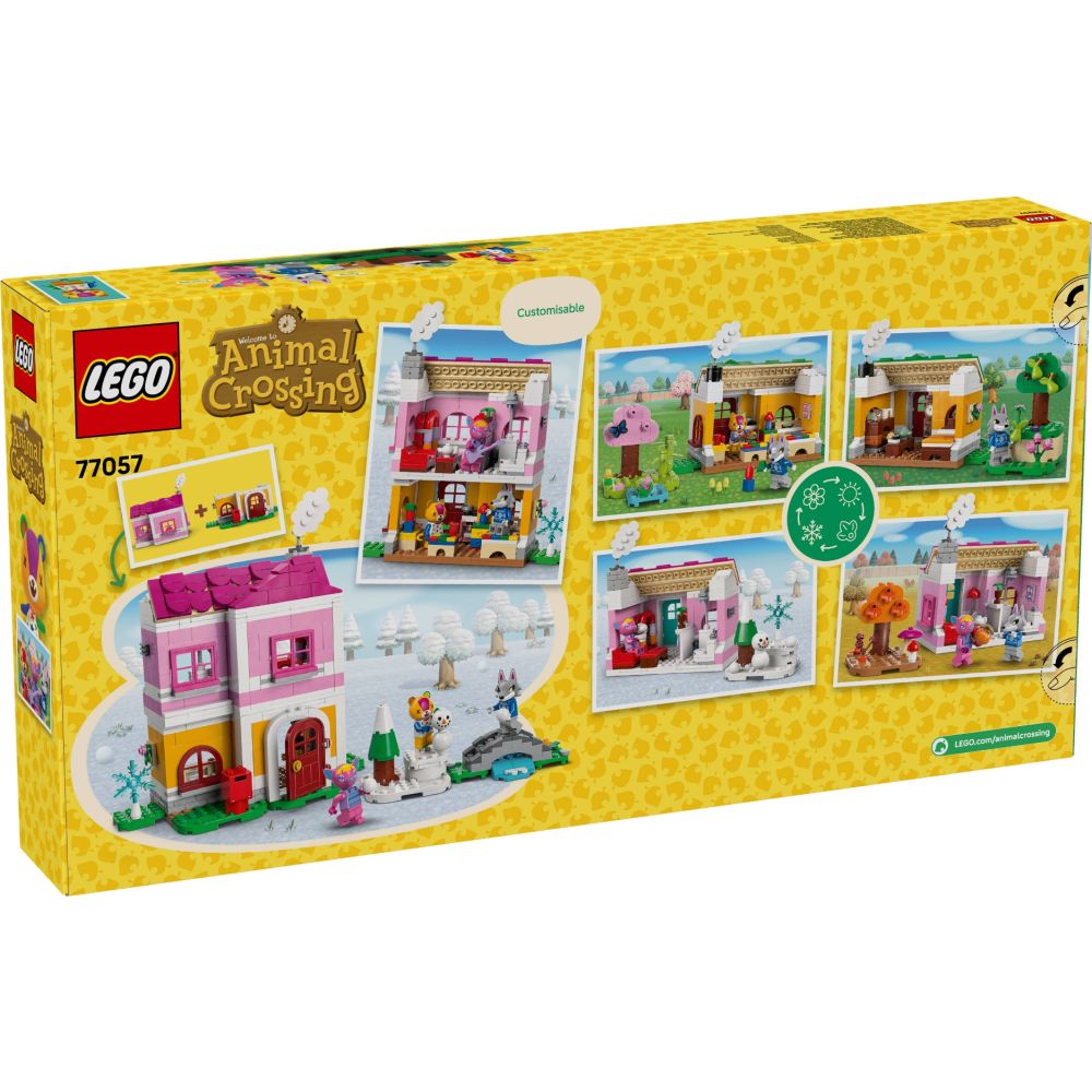 LEGO® Animal Crossing - Case creative: anotimpuri distractive (77057)