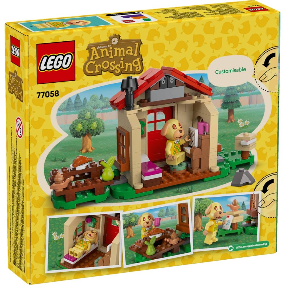 LEGO® Animal Crossing - Casa confortabila a lui Goldie (77058)