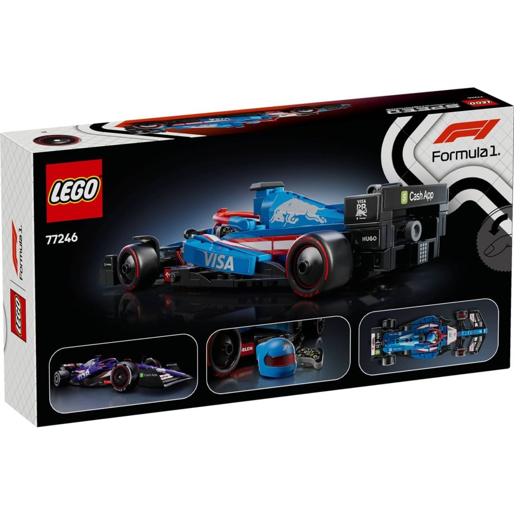 LEGO® Speed Champions - Masina de curse F1® Visa Cash App RB VCARB 01 (77246)