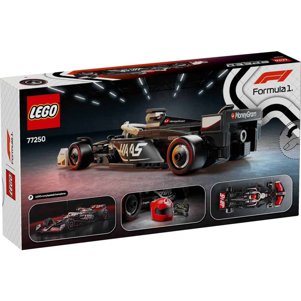 LEGO® Speed Champions - Masina de curse MoneyGram Haas F1® Team VF-24 (77250)