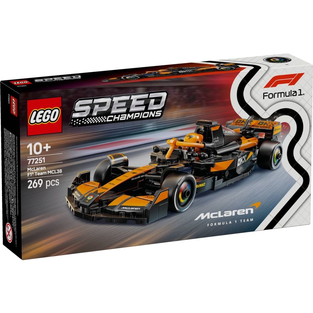 LEGO® Speed Champions - Masina de curse McLaren F1® Team MCL38