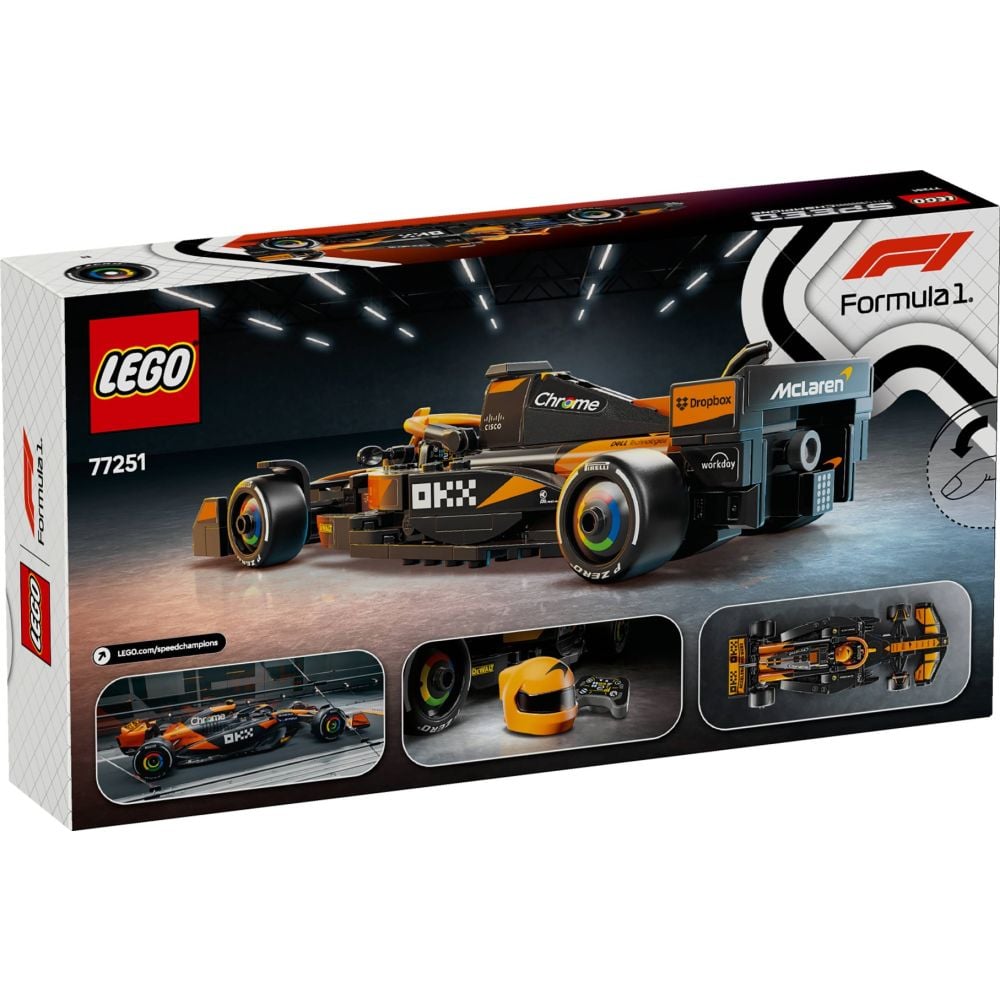 ウイイレ！ LEGO® Speed Champions - Masina de curse McLaren F1® Team MCL38