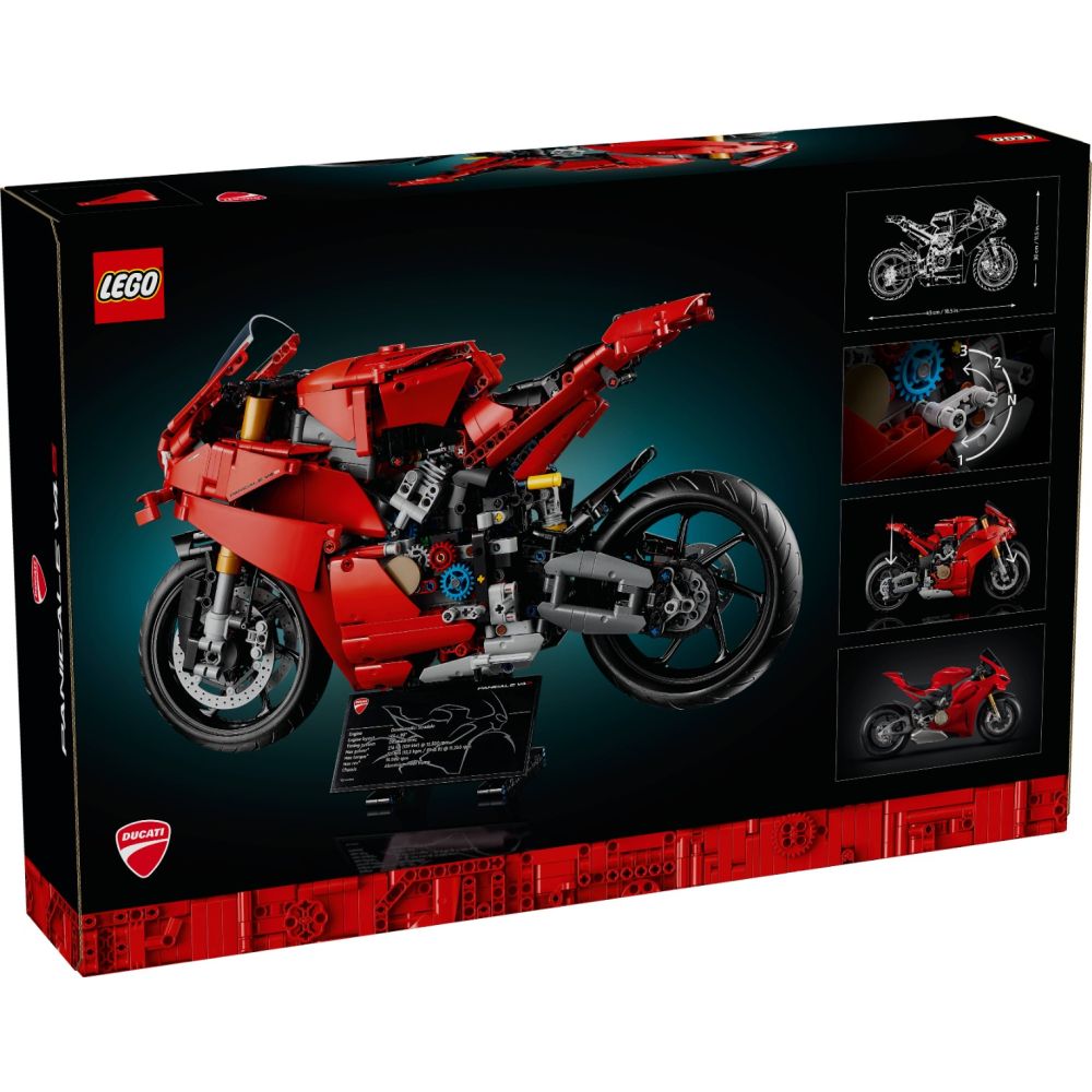 LEGO® Technic - Motocicleta Ducati Panigale V4 S (42202)