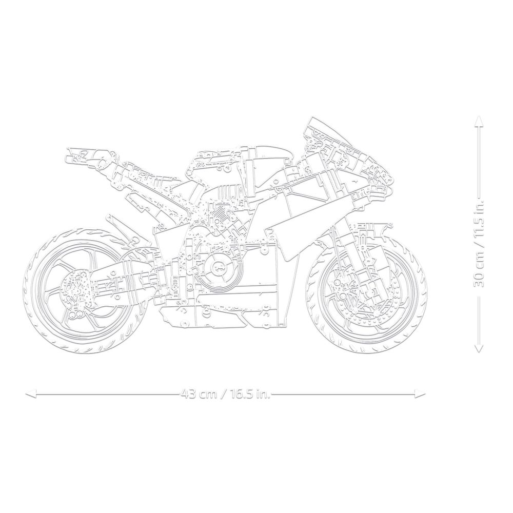 LEGO® Technic - Motocicleta Ducati Panigale V4 S (42202)