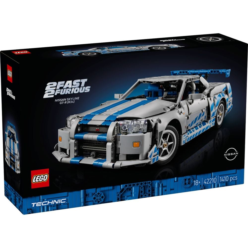 LEGO® Technic - Masina Nissan Skyline GT-R (R34) din Fast and