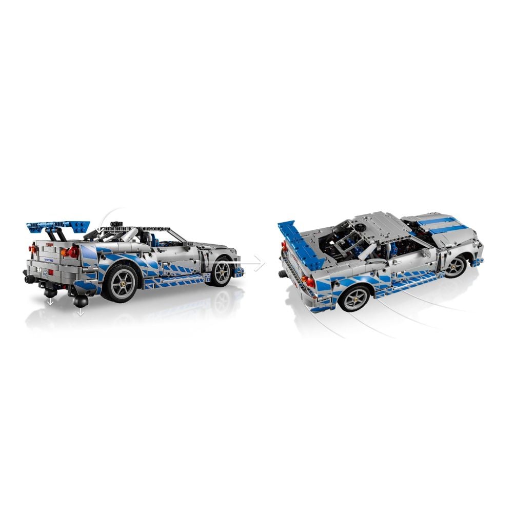 LEGO® Technic - Masina Nissan Skyline GT-R (R34) din Fast and Furios (42210)