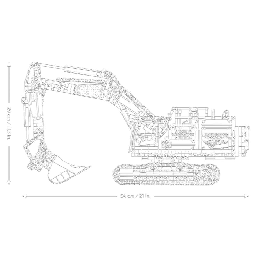 LEGO® Technic - Excavator Volvo EC500 Hybrid (42215) | Noriel