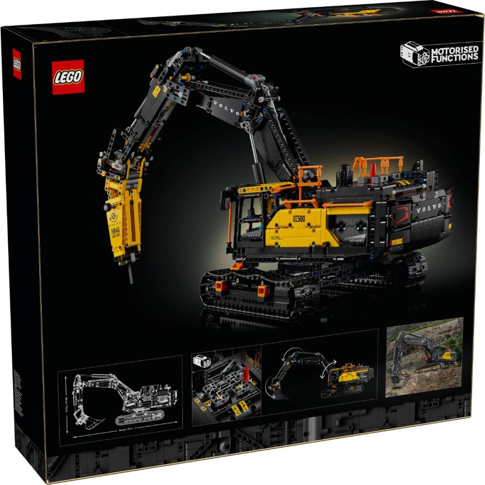 LEGO® Technic - Excavator Volvo EC500 Hybrid (42215) | Noriel