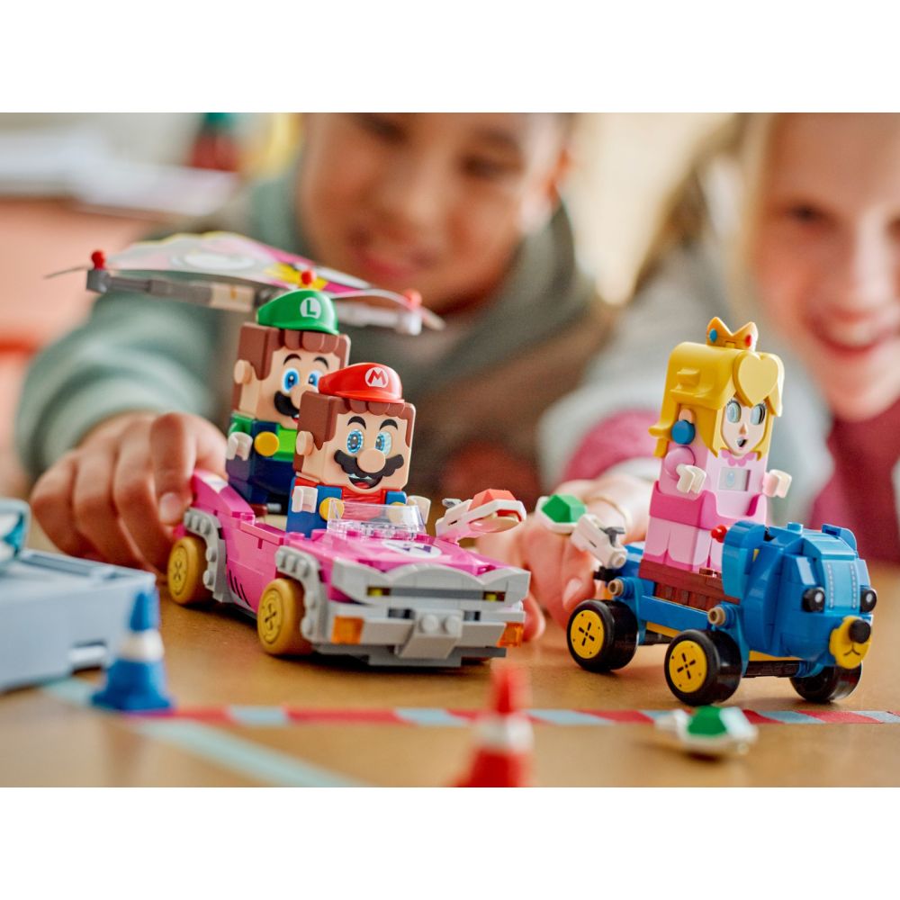 LEGO® Super Mario - Mario Kart - Wario si King Boo (72038)