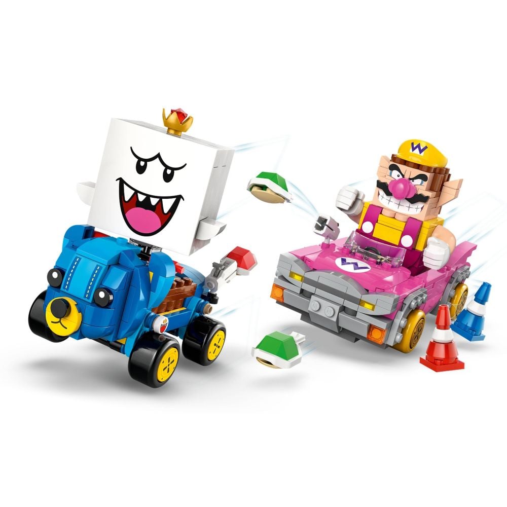 LEGO® Super Mario - Mario Kart - Wario si King Boo (72038)