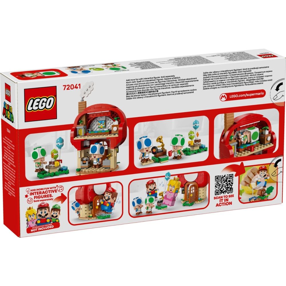 LEGO® Super Mario - Petrecere acasa la Toad (72041)