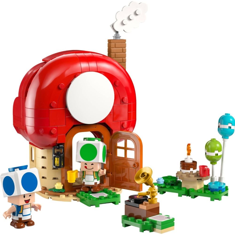 LEGO® Super Mario - Petrecere acasa la Toad (72041)
