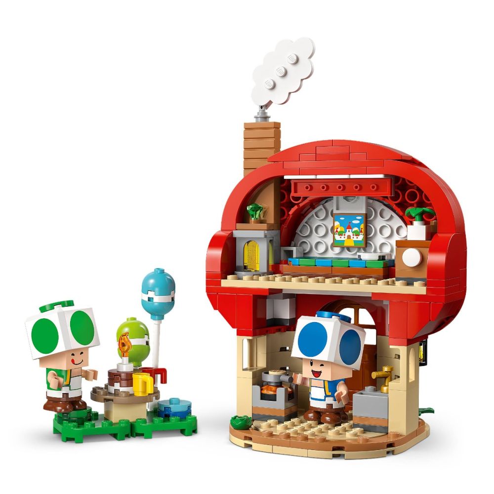 LEGO® Super Mario - Petrecere acasa la Toad (72041)